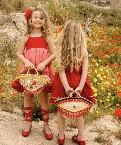 Gaia & Nina Monaco Red And Pink Dress (Reversible) SUMMER TIME