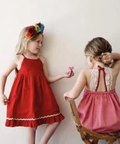 Gaia & Nina Monaco Red And Pink Dress (Reversible) SUMMER TIME