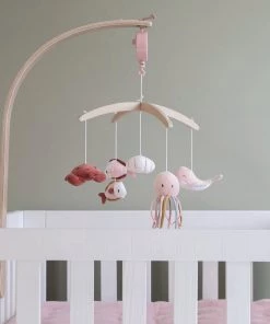 Little Dutch Wooden Music Mobile - Ocean Pink - LD SALE
