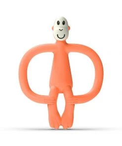 Matchstick Monkey Monkey Teether - Orange Teething Toys
