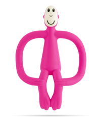 Matchstick Monkey Original Monkey - Pink Teething Toys