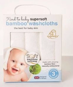 Cuddledry Bathing & Skincare Bamboo Washcloths